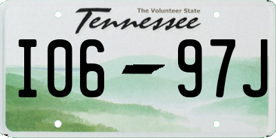 TN license plate I0697J