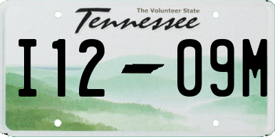 TN license plate I1209M