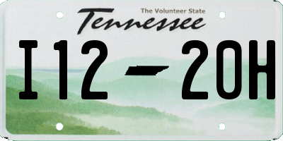 TN license plate I1220H
