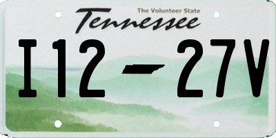 TN license plate I1227V