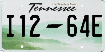 TN license plate I1264E