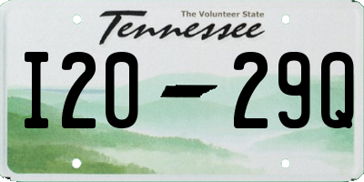TN license plate I2029Q