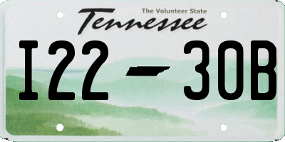 TN license plate I2230B