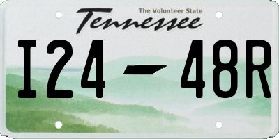 TN license plate I2448R