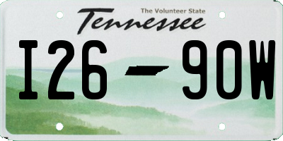 TN license plate I2690W