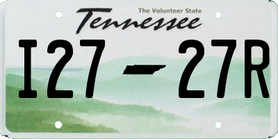 TN license plate I2727R
