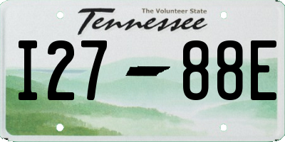 TN license plate I2788E
