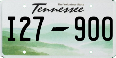 TN license plate I2790O