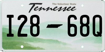 TN license plate I2868Q