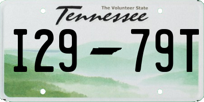 TN license plate I2979T