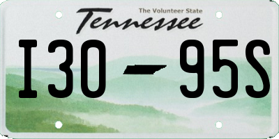 TN license plate I3095S