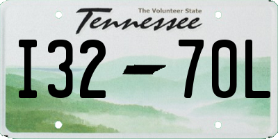 TN license plate I3270L