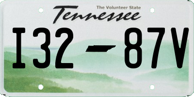 TN license plate I3287V