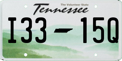 TN license plate I3315Q