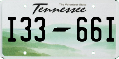 TN license plate I3366I