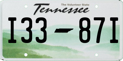 TN license plate I3387I
