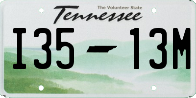 TN license plate I3513M