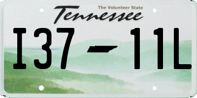 TN license plate I3711L