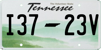 TN license plate I3723V