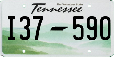 TN license plate I3759O