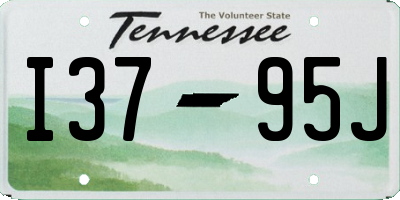TN license plate I3795J