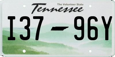 TN license plate I3796Y