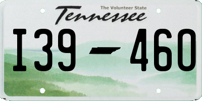 TN license plate I3946O