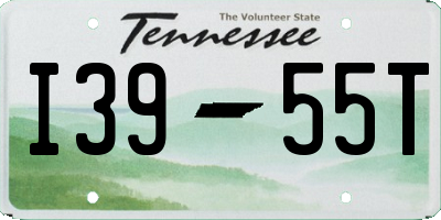 TN license plate I3955T