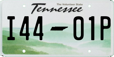 TN license plate I4401P