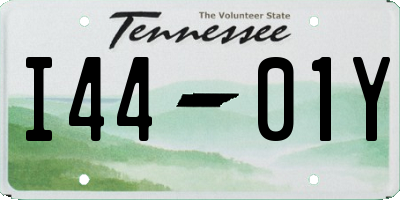 TN license plate I4401Y