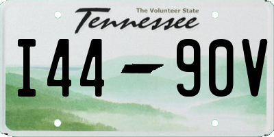 TN license plate I4490V