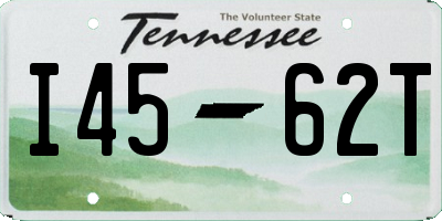 TN license plate I4562T