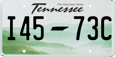 TN license plate I4573C