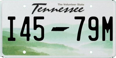 TN license plate I4579M