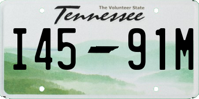 TN license plate I4591M