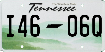TN license plate I4606Q