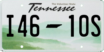 TN license plate I4610S