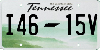 TN license plate I4615V