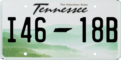TN license plate I4618B