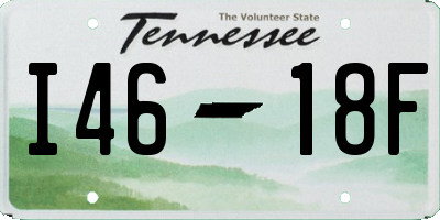 TN license plate I4618F