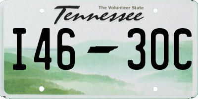 TN license plate I4630C