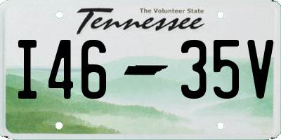 TN license plate I4635V