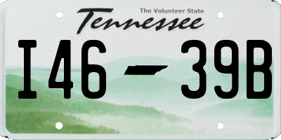 TN license plate I4639B