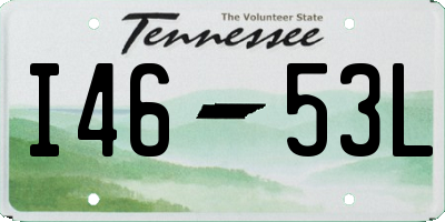 TN license plate I4653L