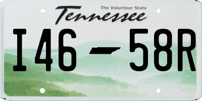 TN license plate I4658R