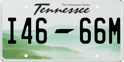 TN license plate I4666M