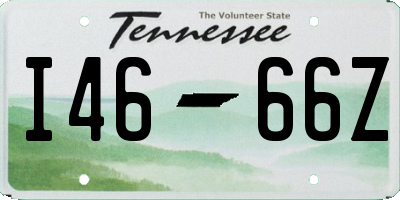 TN license plate I4666Z