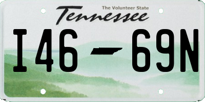 TN license plate I4669N