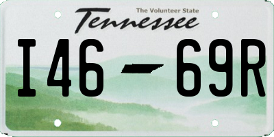 TN license plate I4669R