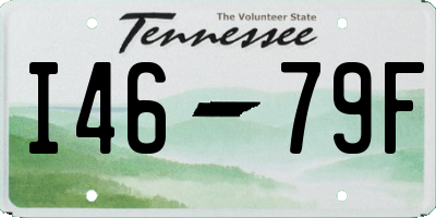 TN license plate I4679F
